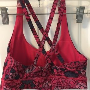 Lululemon free to be sports bra floral